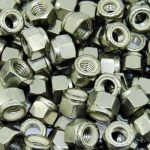 Produktbild von 10 Stück M20 Selbstsichernde Muttern Edelstahl Sechskant Stoppmuttern DIN 985 A2 V2A