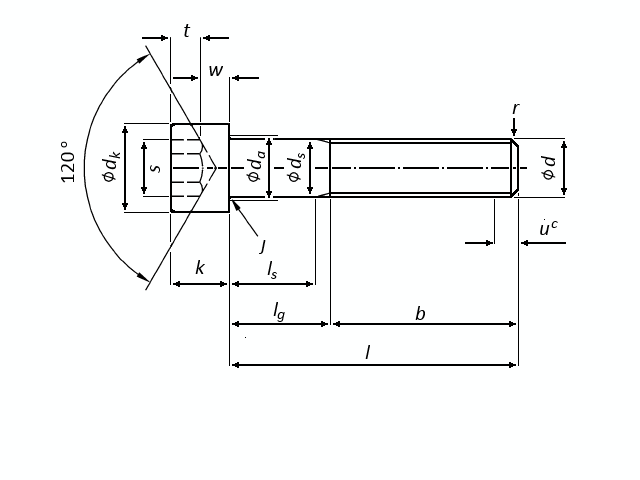 Edelstahl Zylinderkopfschrauben M10x90 / ISO4762 VA alt DIN 912